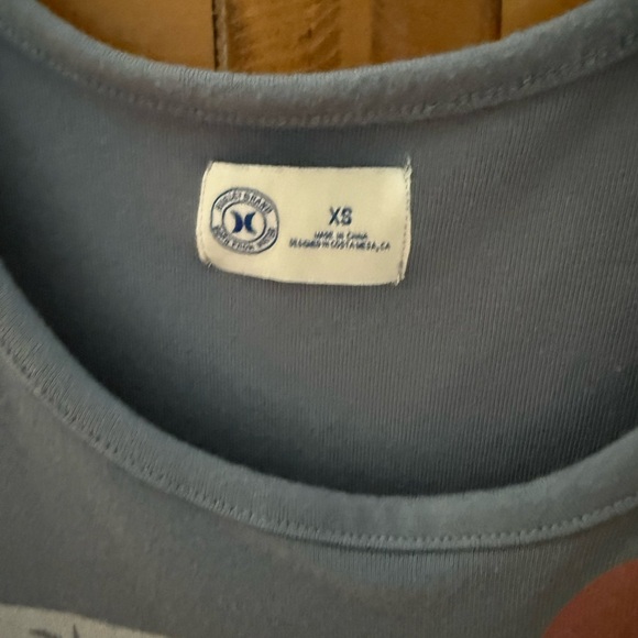 Hurley Blue Graphic Tank Top - Picture 2 of 2